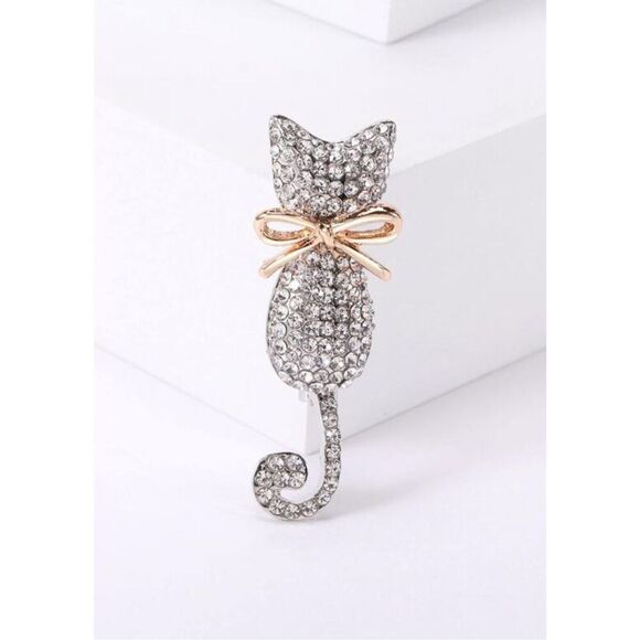 Cat Brooch - Picture 6 of 6